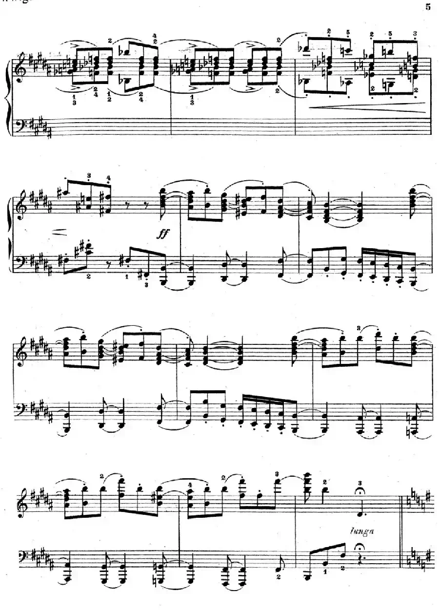 Six Pieces Op.32（6首小品·5. 快乐小回旋曲）
