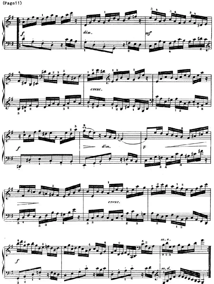 哥德堡变奏曲 巴赫 Goldberg Variationen BWV988