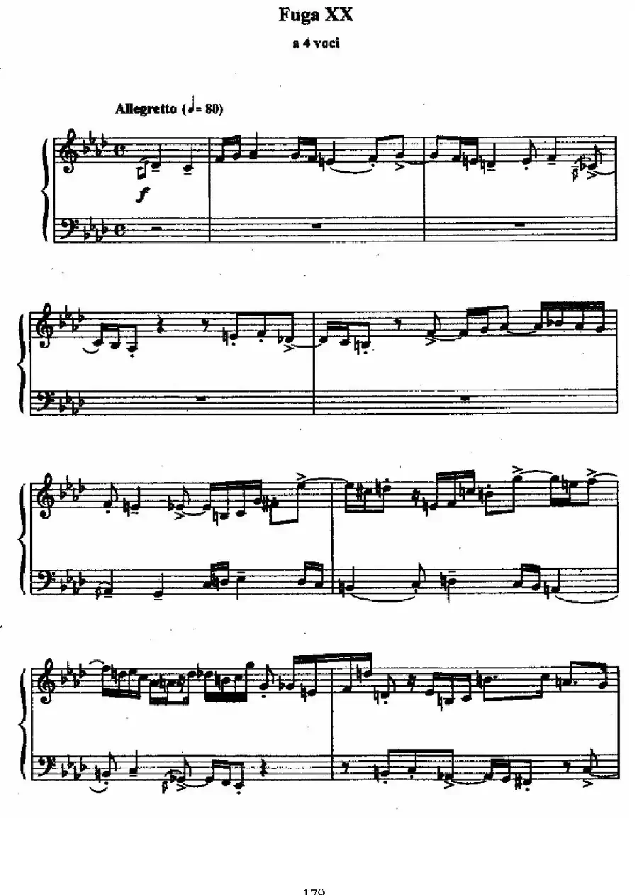 24 Preludes and Fugues Op.82（24首前奏曲与赋格·20）
