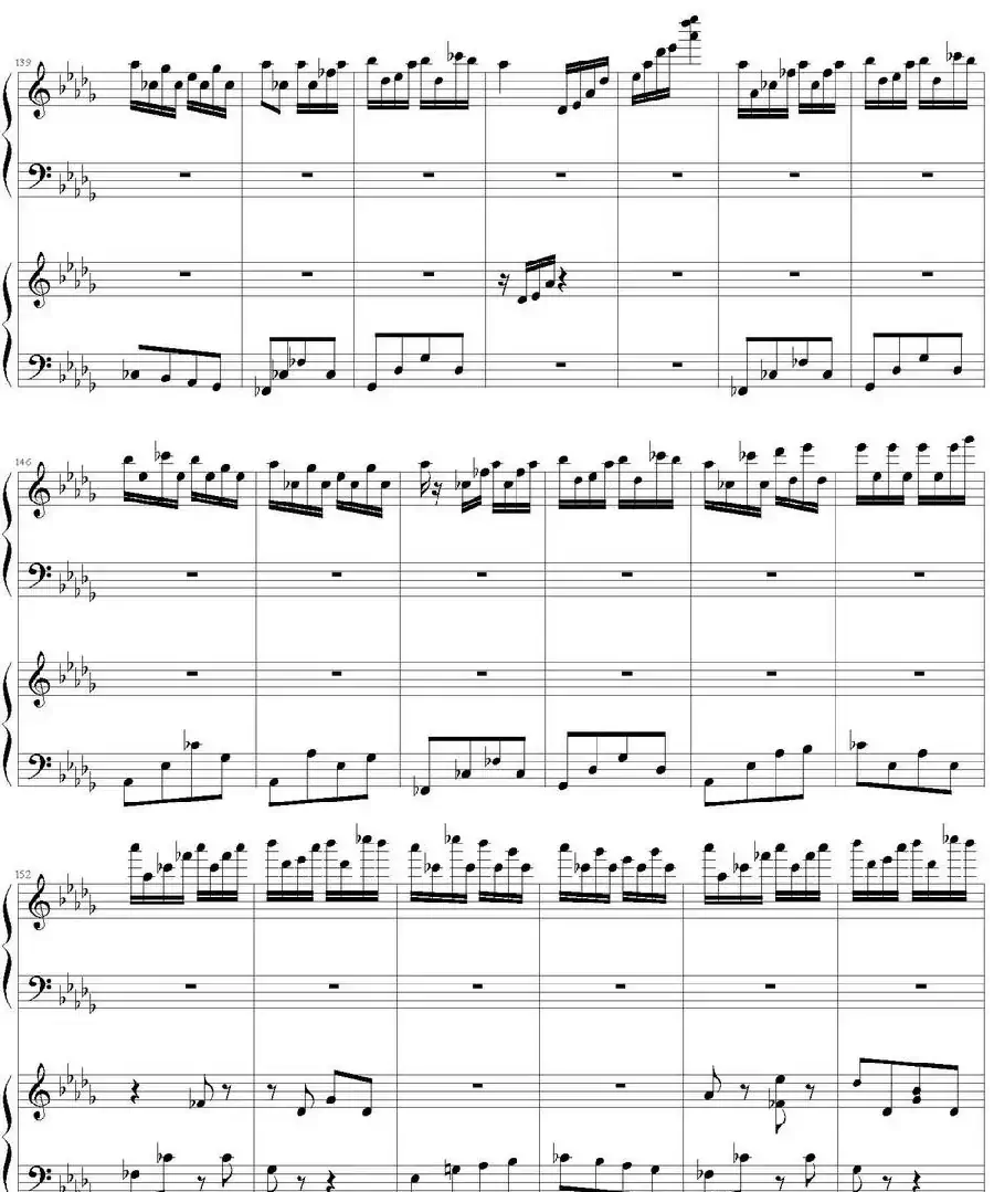 Flower Dance（花舞）（四手联弹）