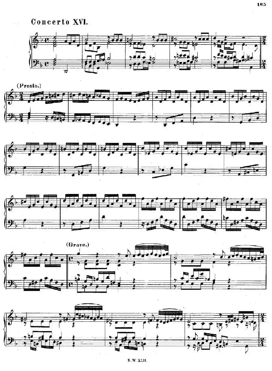 16 Concertos BWV 972-987（十六首为独奏古钢琴而作的协奏曲）（P101——112）