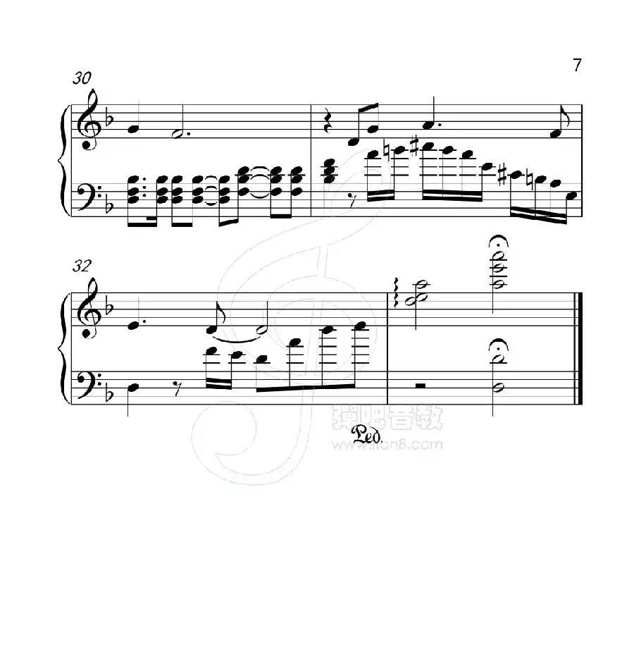 秋意浓（《弹吧音教》制谱版）