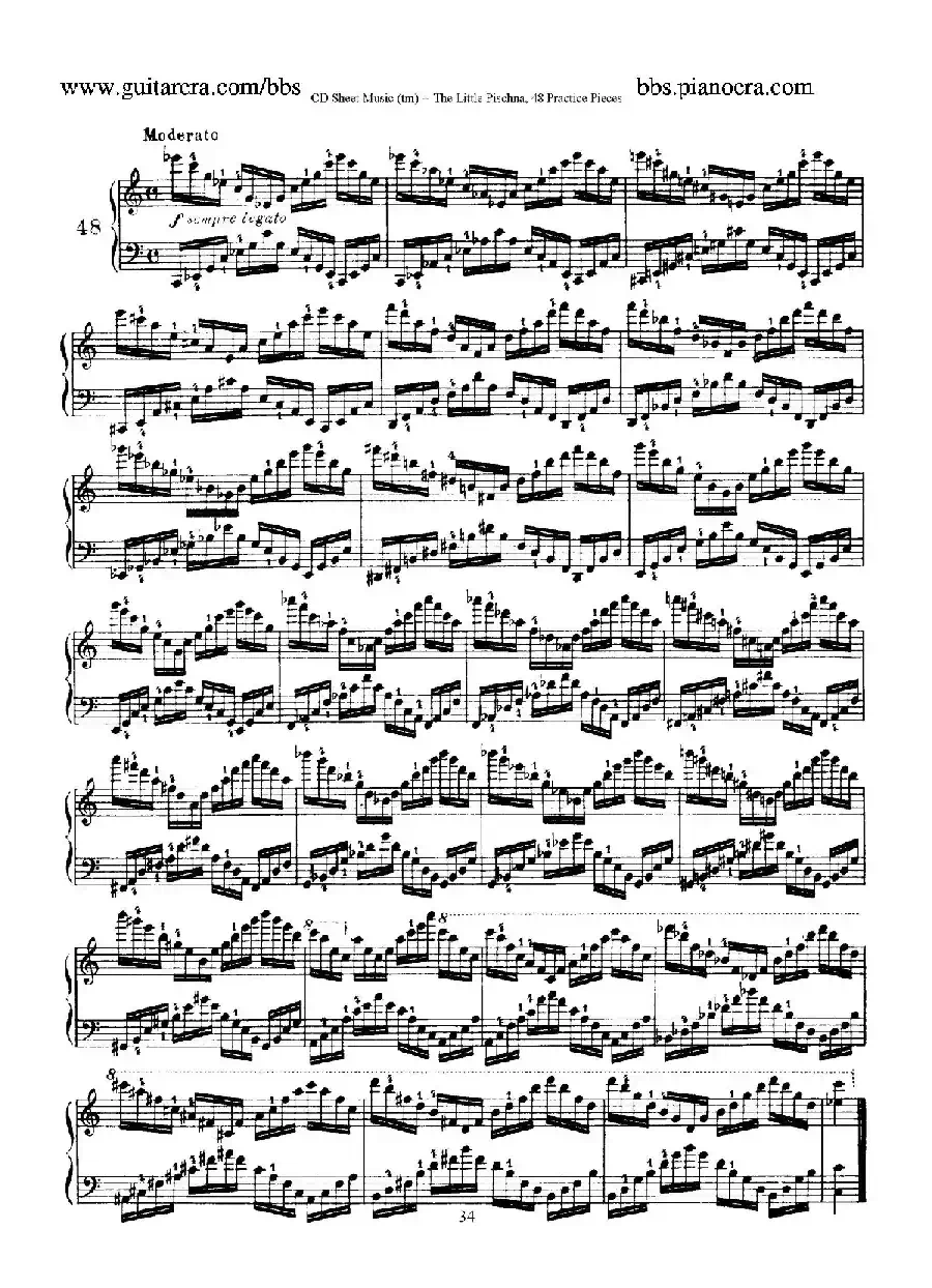 48 Practice Pieces（四十八首钢琴练习曲）