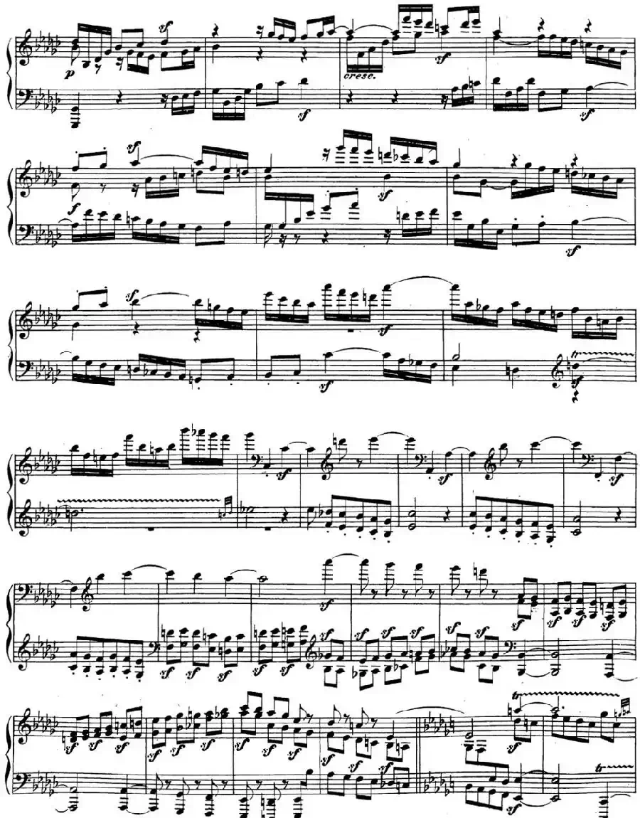 贝多芬钢琴奏鸣曲29 钢琴（锥子键琴）降B大调 Op.106 B-flat major