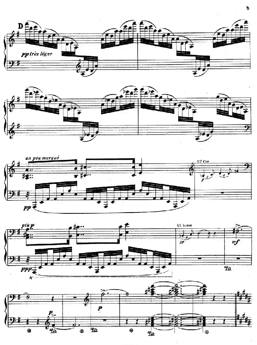 Symphony on a French Mountain Air Op.25（法国山歌交响曲·钢琴独奏·Ⅰ）