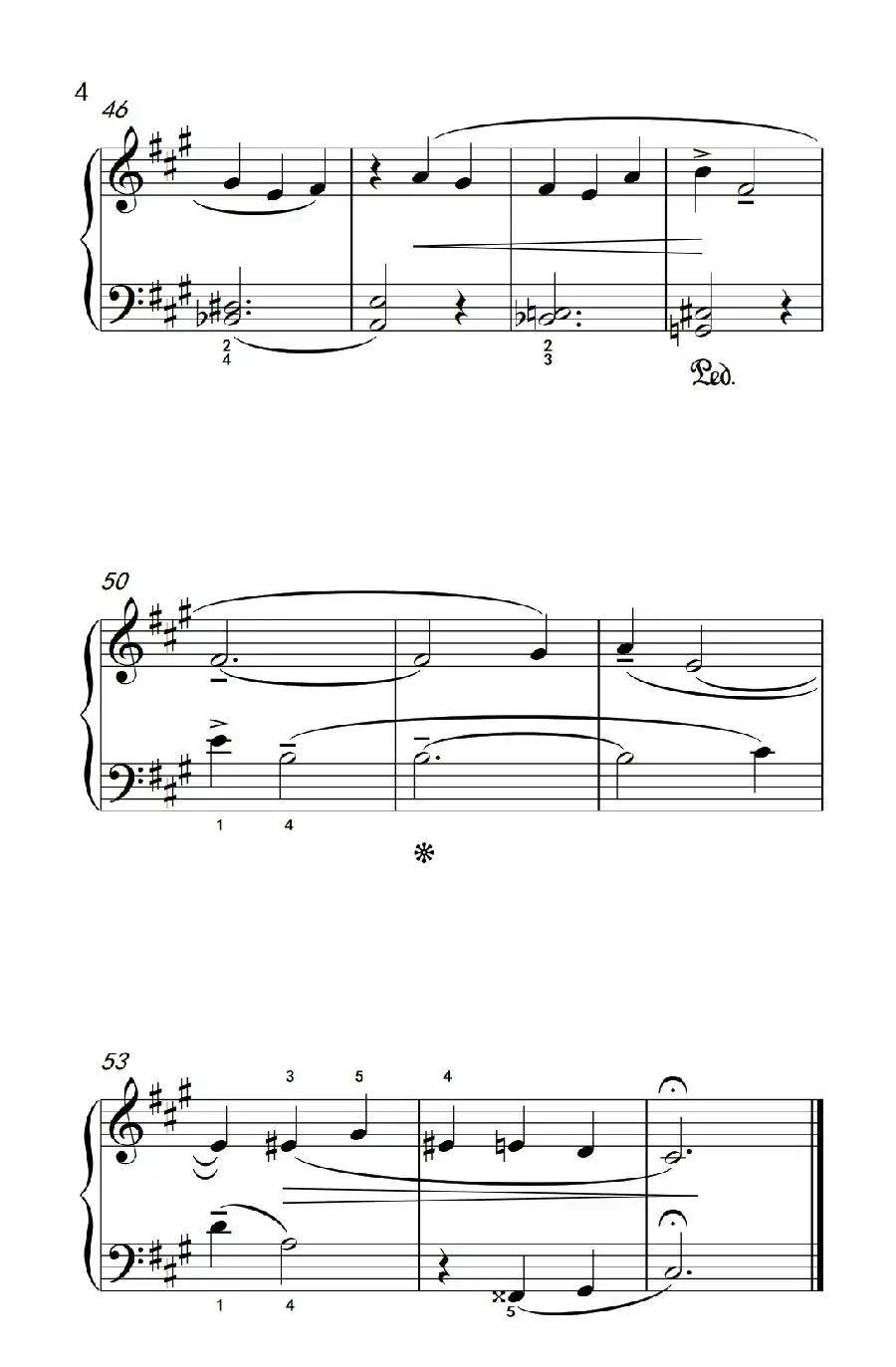 间奏曲（巴托克 小宇宙 钢琴教程 4）