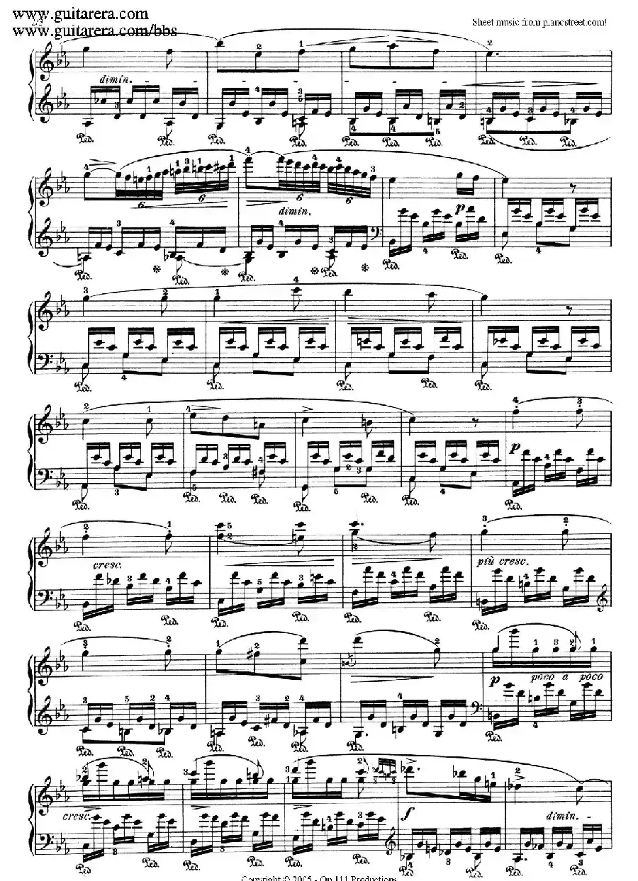 Nocturne No.2 in c Minor（c小调第二号夜曲）