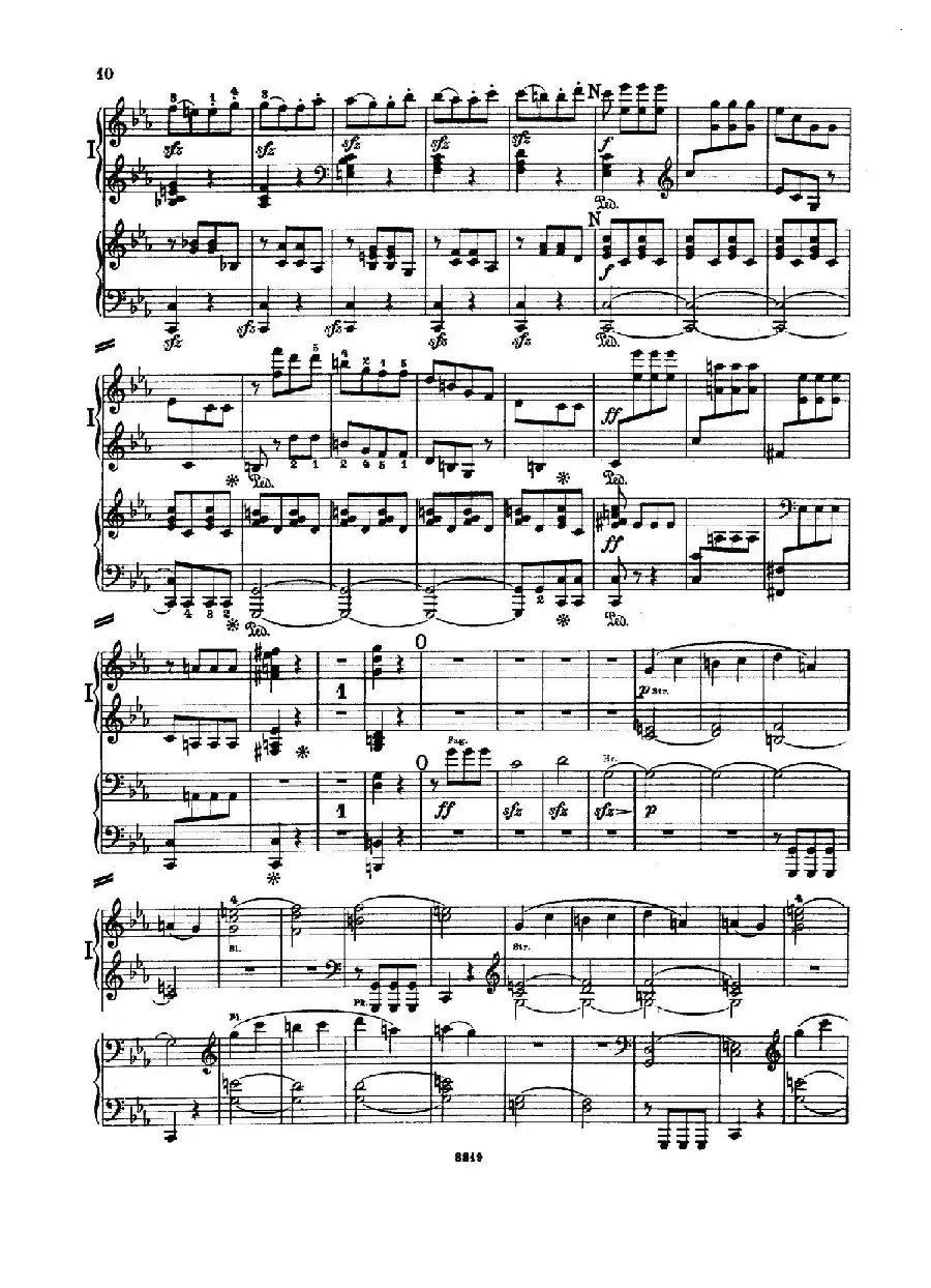 Symphony No.5 in c Minor Op.67（双钢琴版第1——2乐章）