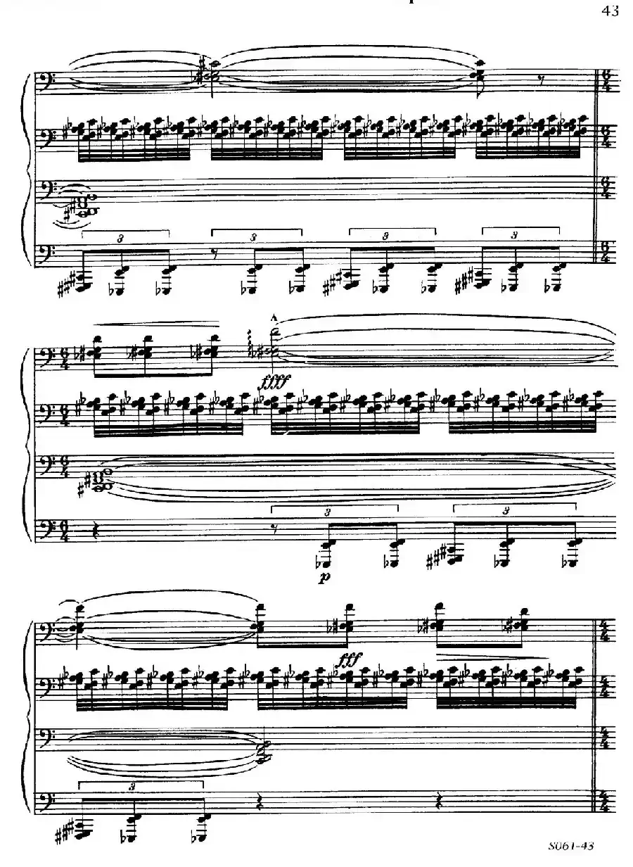 Poems of 1917 Op.41（1917之诗 8. 战争）