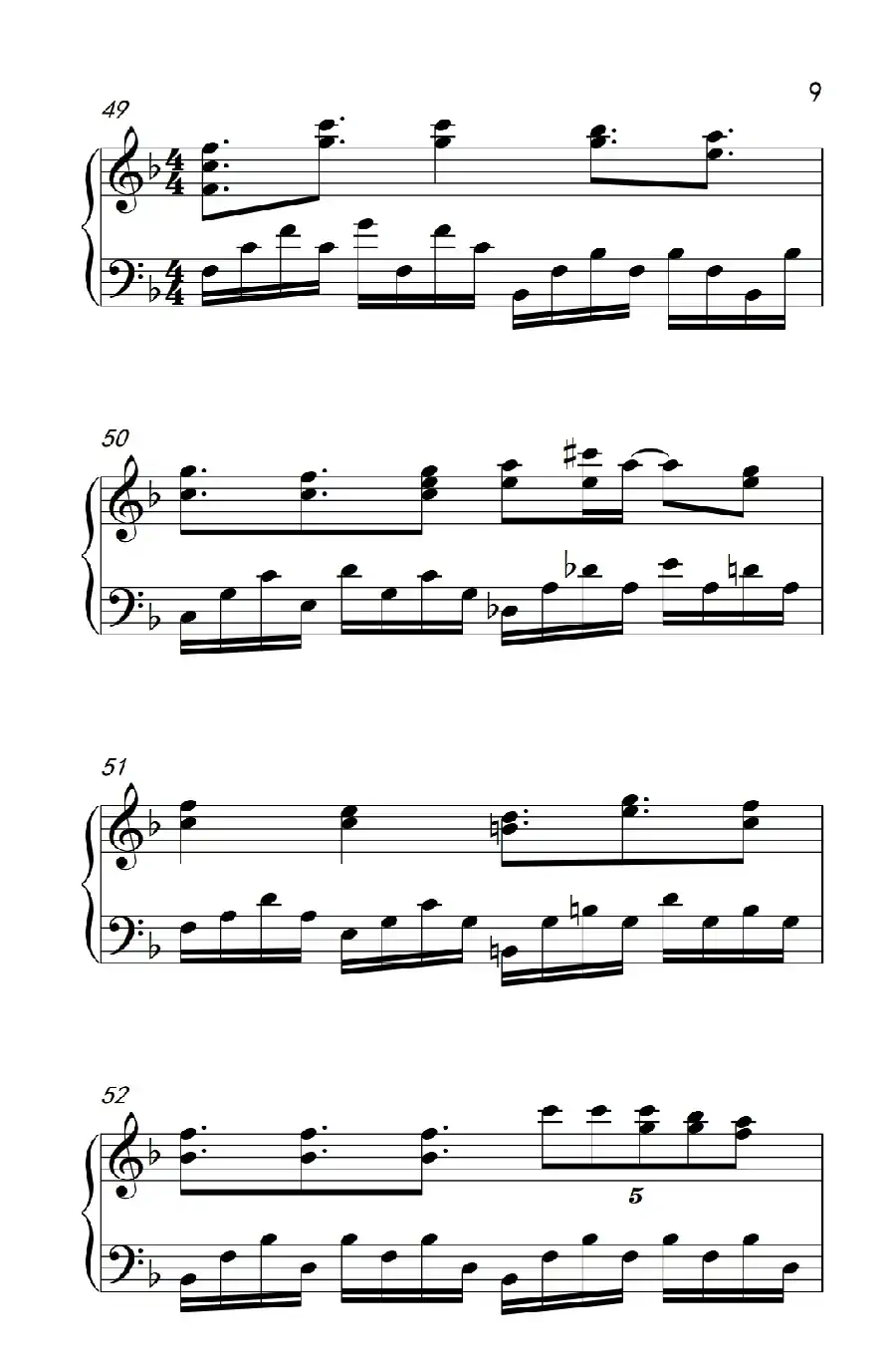 毕业歌（《弹吧音教》制谱）