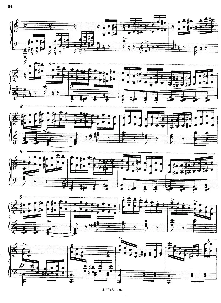 6 Etudes de Concert（6首音乐会练习曲·6）