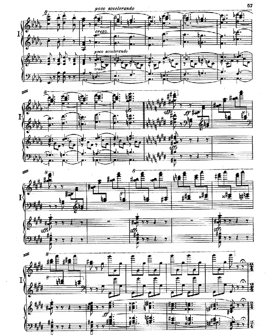 Piano Concerto in E Major Op.59（E大调钢琴协奏曲·双钢琴·第三乐章）