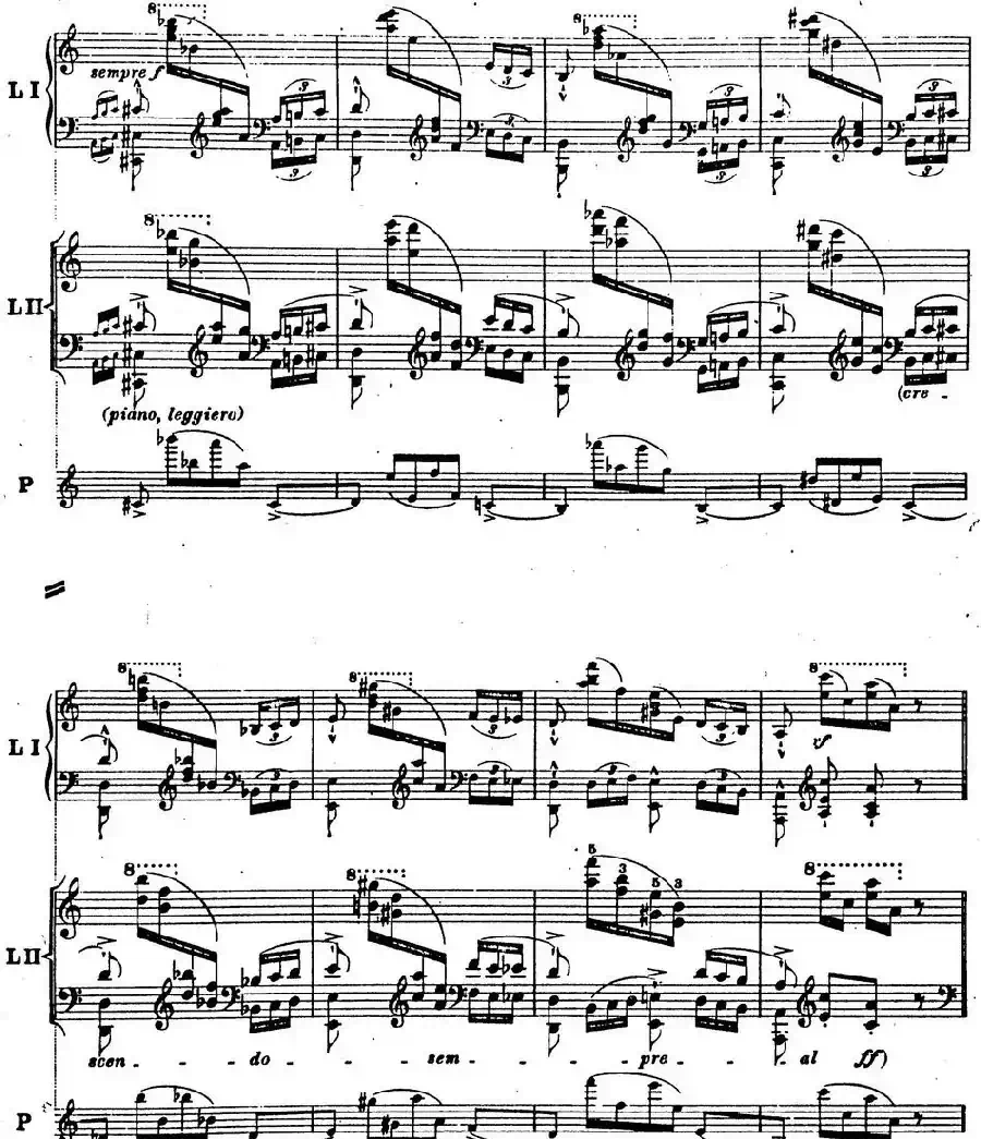 6首帕格尼尼大练习曲（Thema mit Variationen Etude Nr.6）