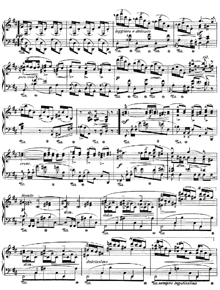 Trois Polonaises Op.71（3首波兰舞曲 No.1）