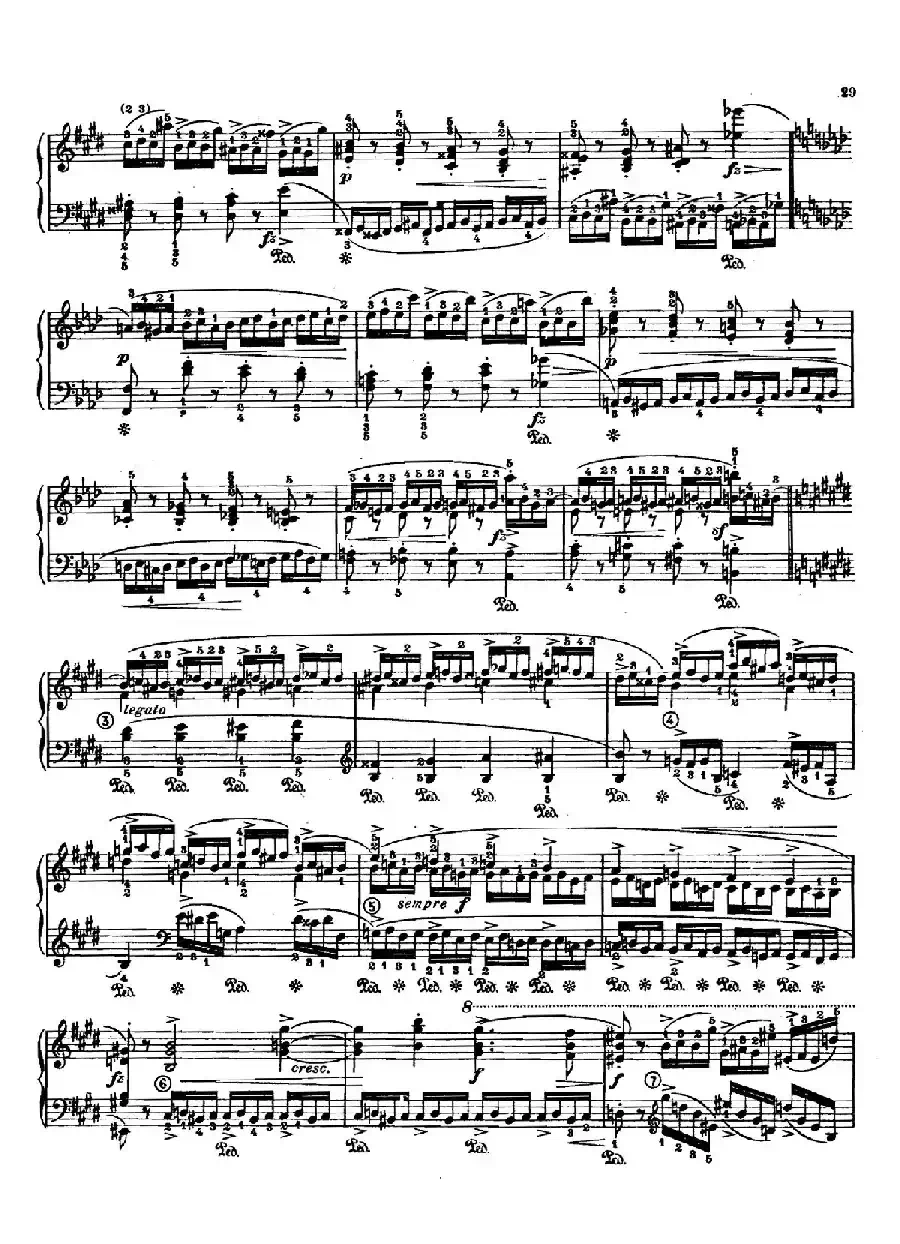 12 Etudes Op.10 柯尔托教学版（12首练习曲·4）