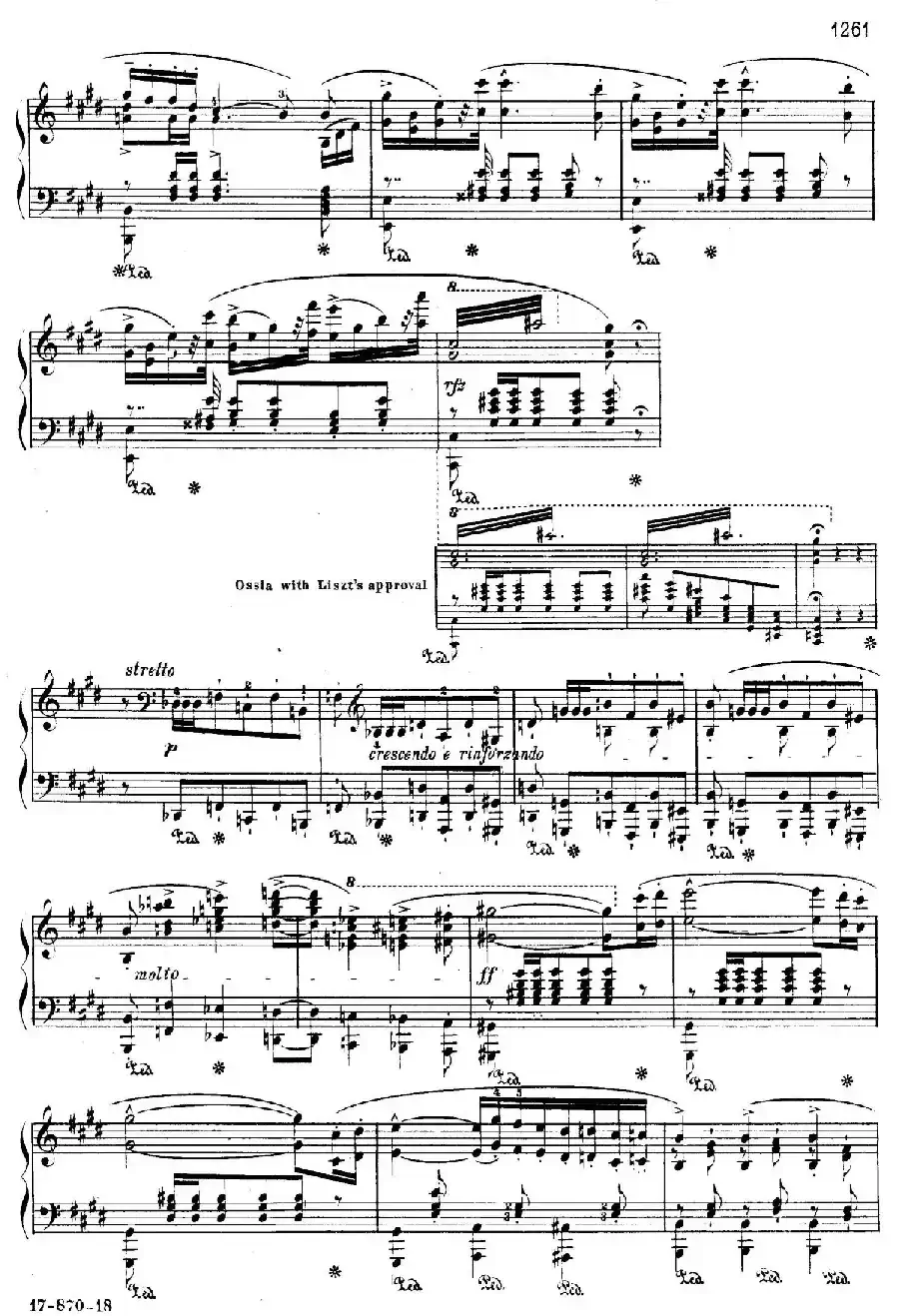 Two Polonaises S.223（2首波洛奈兹舞曲·E大调）