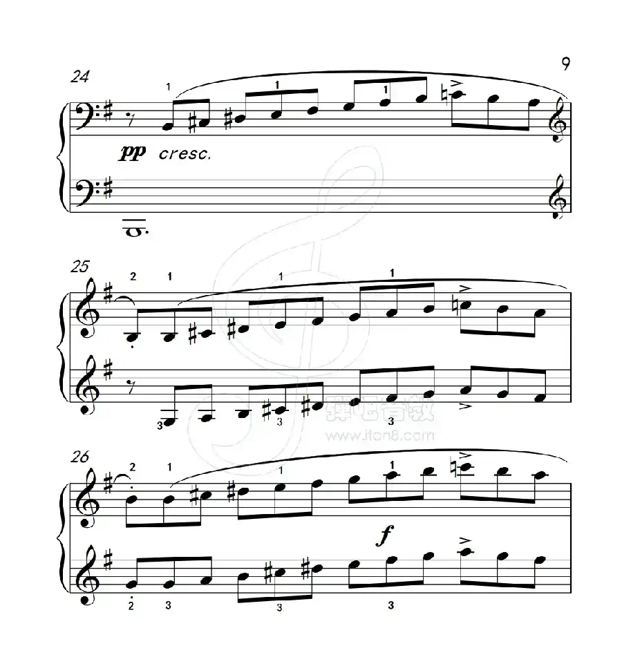 练习曲 23(克拉莫钢琴练习曲60首)