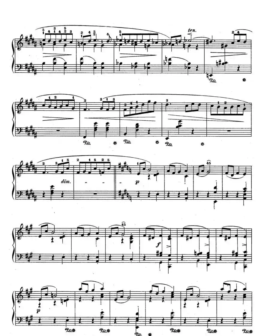 Trois Mazurkas Op·63（3首玛祖卡舞曲-1）