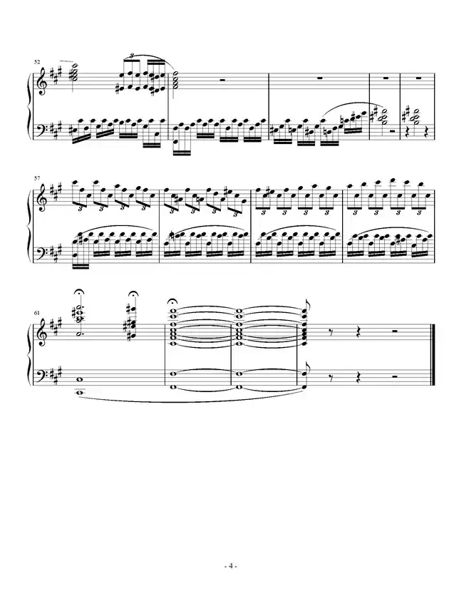 托卡塔组曲：2、（#f小调）末日的审判 