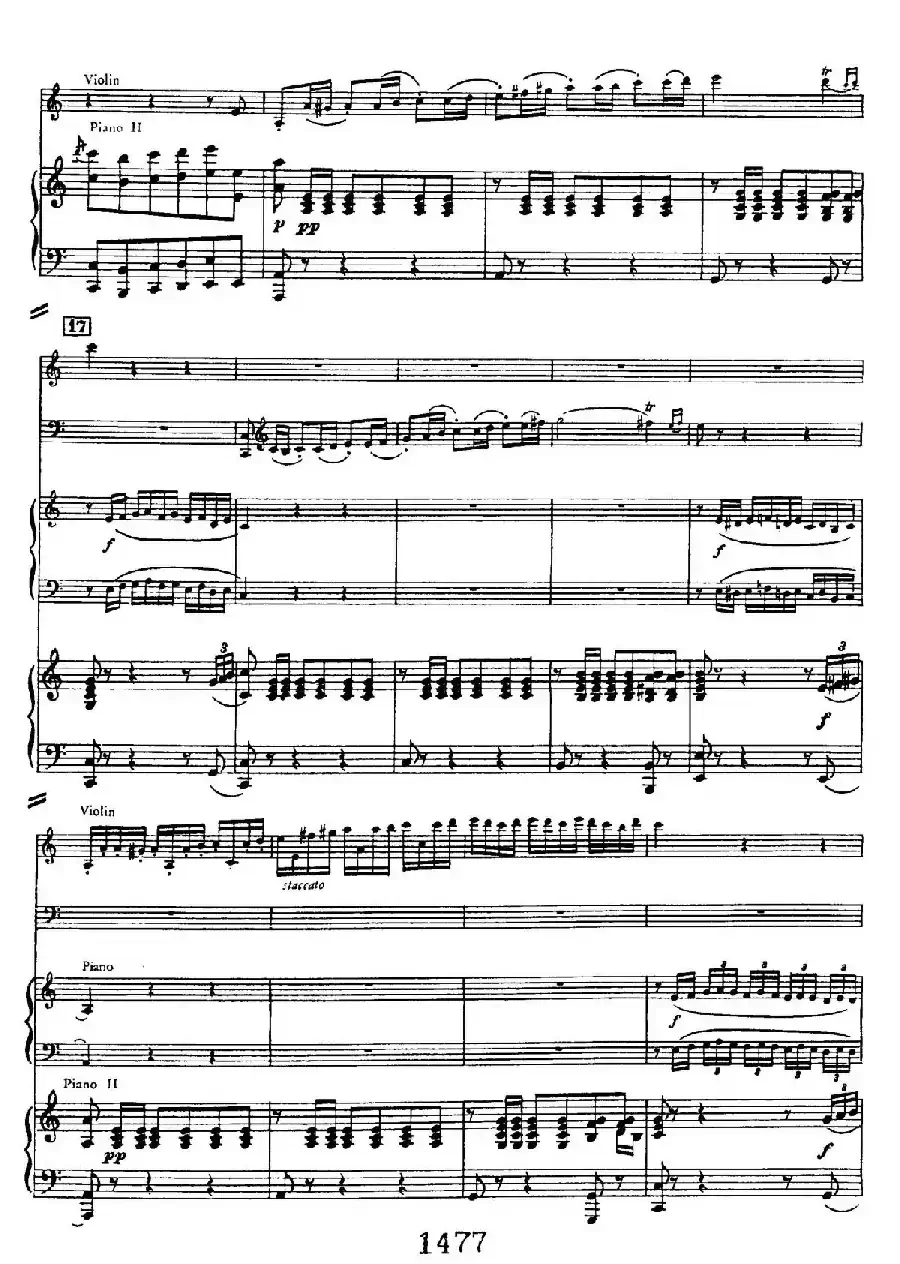 Triple Concerto in C Major Op.56（C大调三重协奏曲·双钢琴·Ⅲ）