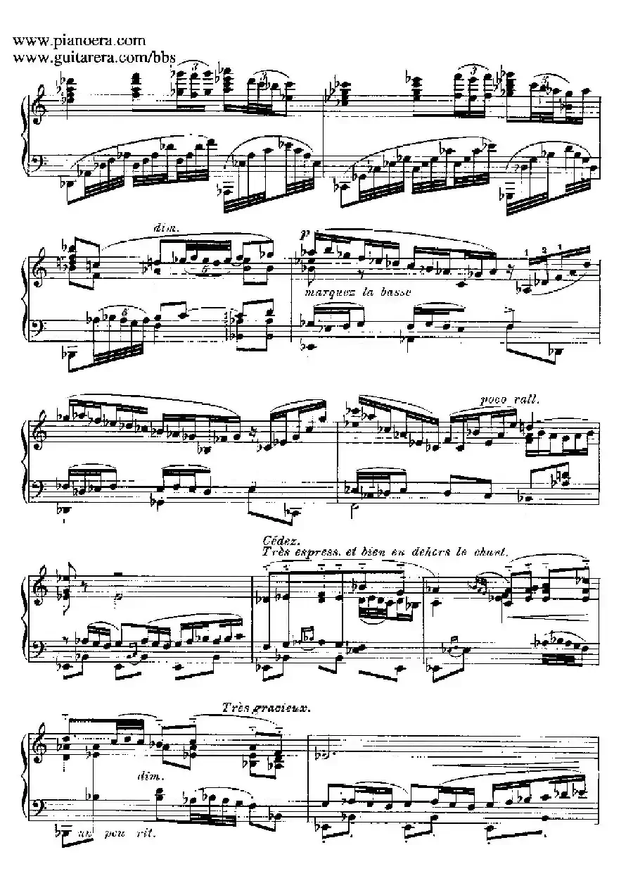Goyescas（戈雅之画）（3. 烛光凡丹戈 El Fandango De Candil）