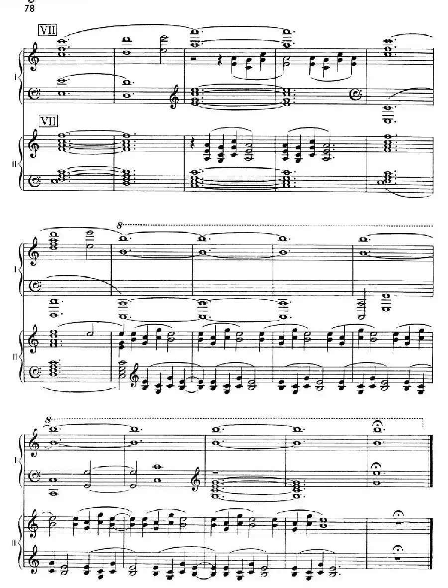 The Planets Op.32（双钢琴）（行星·第五乐章 土星—老年使者）
