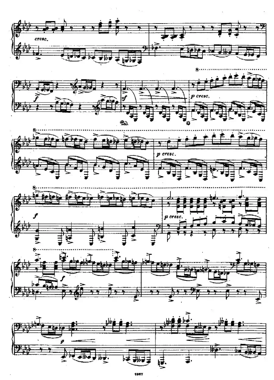 Scherzo in A-flat Major（降A大调谐谑曲）