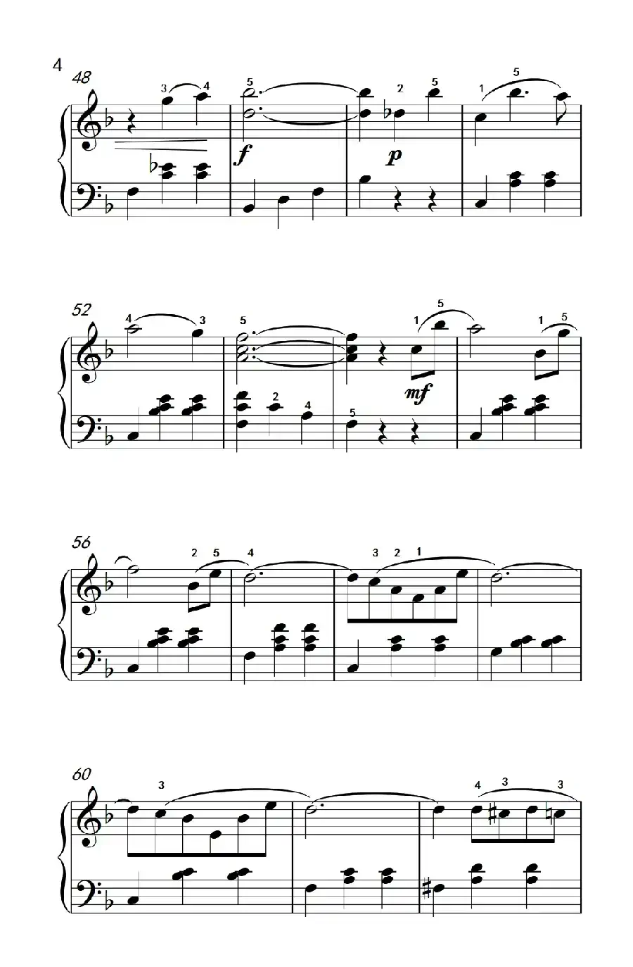 春之声圆舞曲（老年大学 钢琴教程 3）