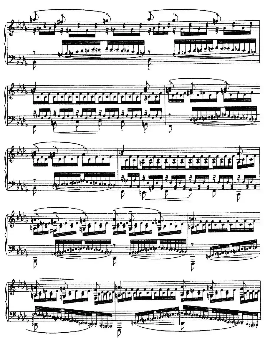 12 Etudes d'execution Transcendante S.139（12首超技练习曲·12）