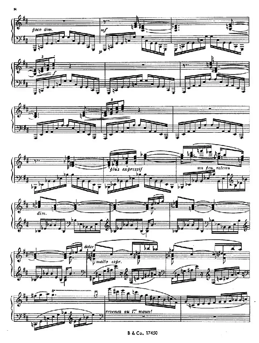 Premiere Etude de Concert Op.65（第一号音乐会练习曲）