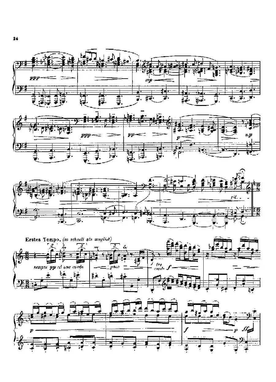 Six Intermezzi Op.45（6首间奏曲·4）