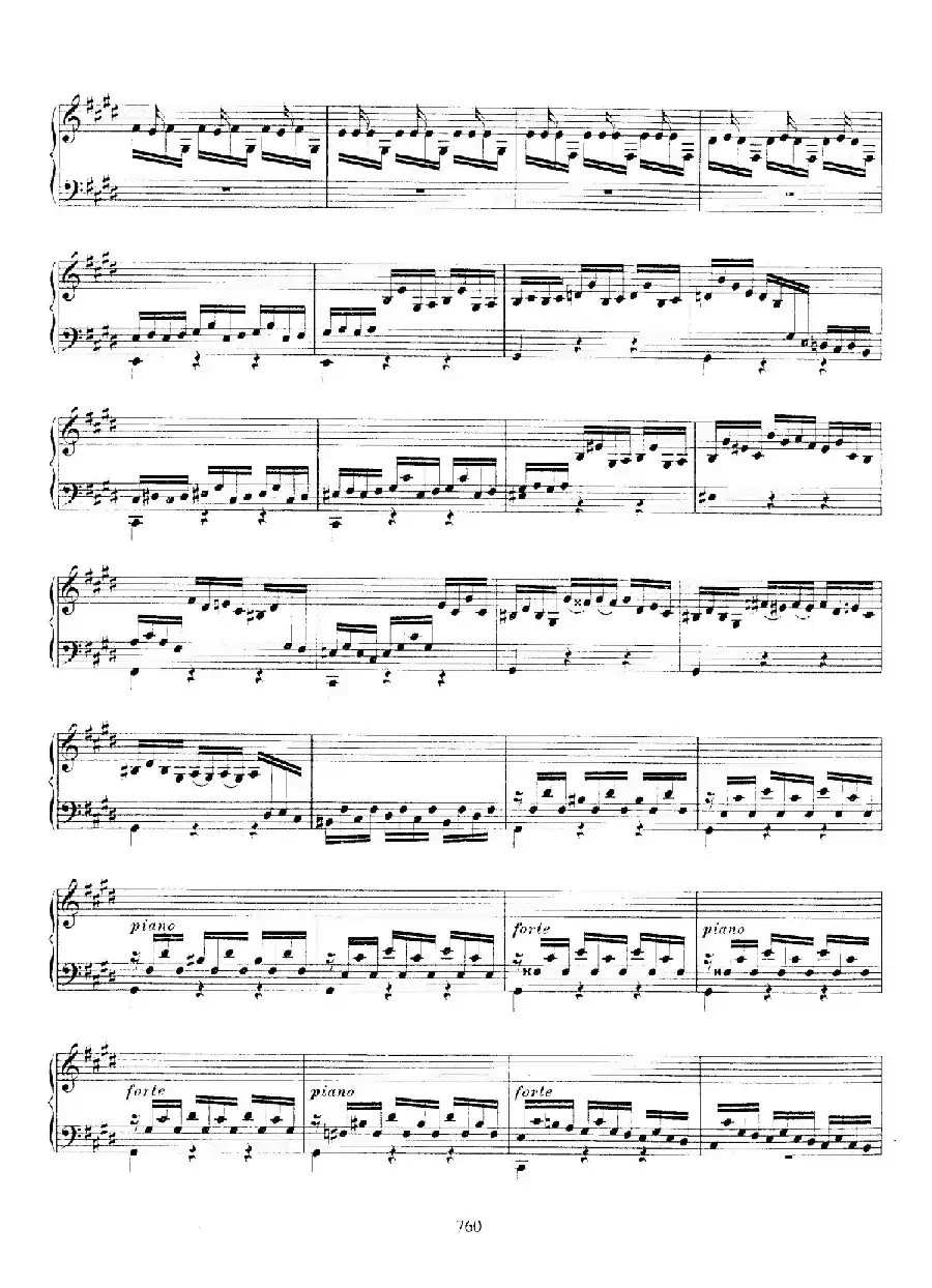 Partita in E Major BWV 1006a（E大调第三无伴奏小提琴组曲·钢琴独奏版）