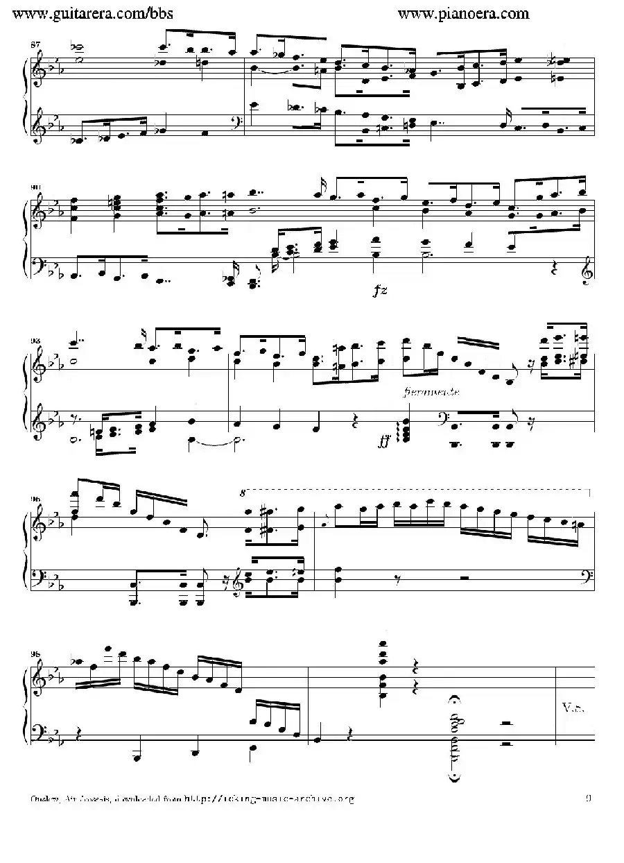 Air Ecossais Varie Op.5（苏格兰歌调变奏曲）