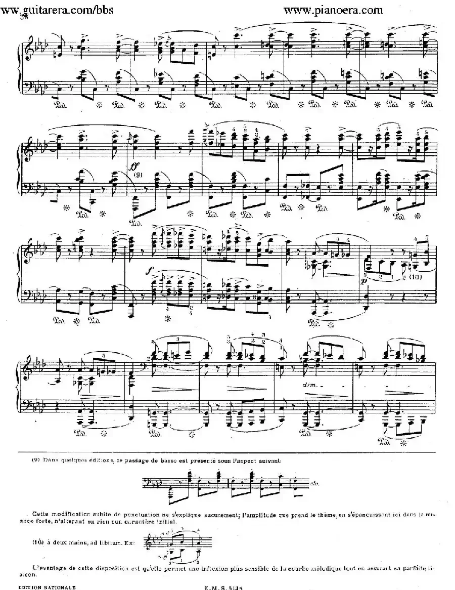 Ballade No.3 in A-flat Major Op.47（降A大调第三叙事曲）