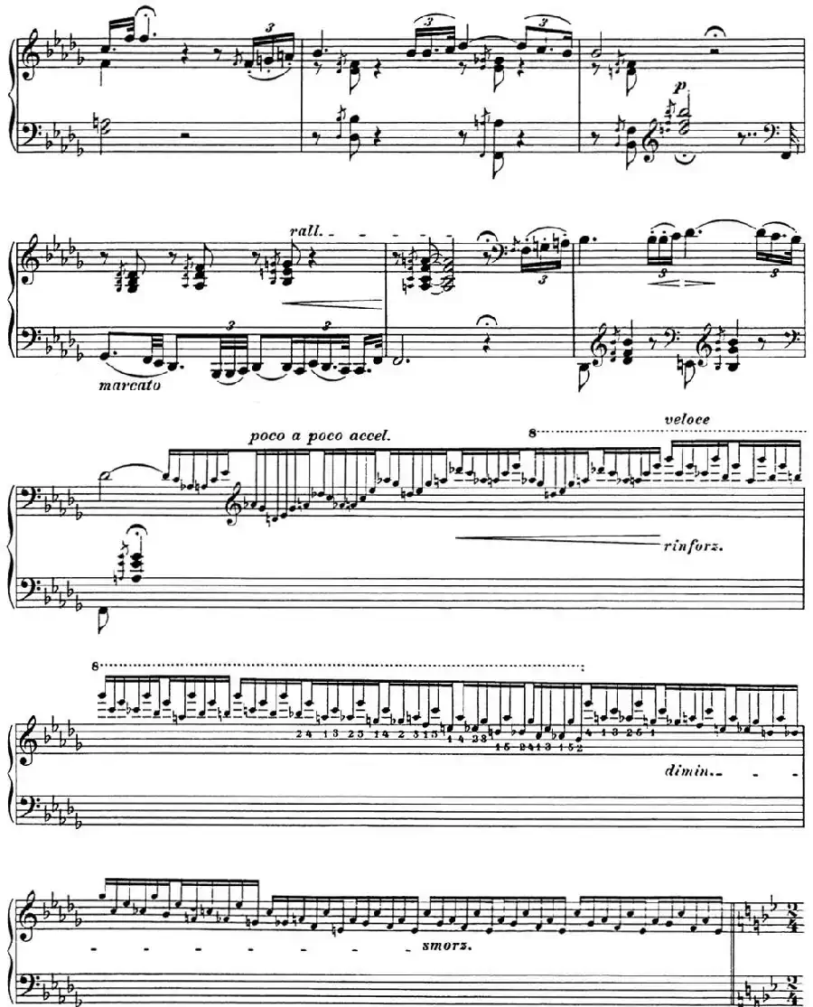 李斯特 匈牙利狂想曲 Hungarian Rhapsodies S.244 No.6