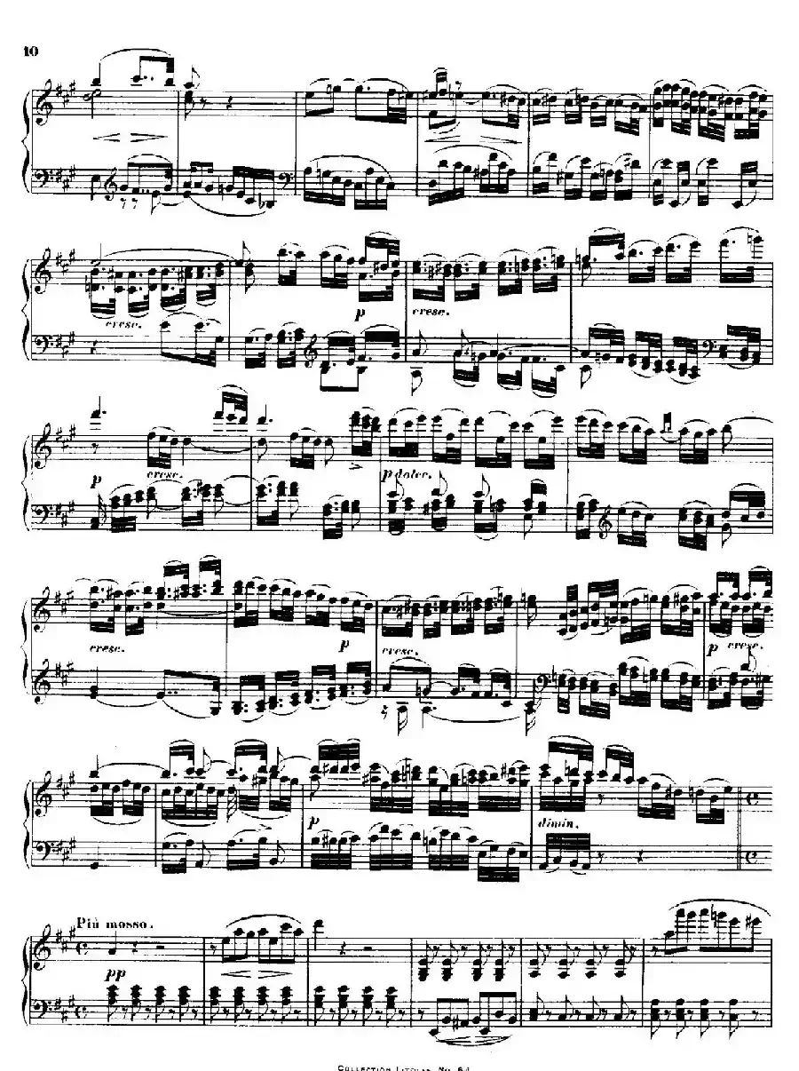 Quartet No.14（升c小调第十四弦乐四重奏钢琴版）