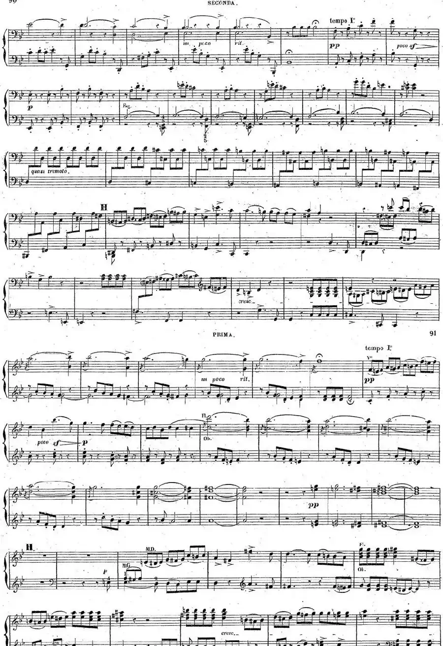 Harold en Italie Op.16 - 4 Hands（哈罗尔德在意大利·四手联弹）（P41——49）
