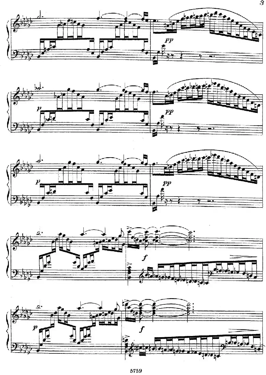 3首音乐会练习曲（Three Concert Etudes Op.24）（Ⅰ）