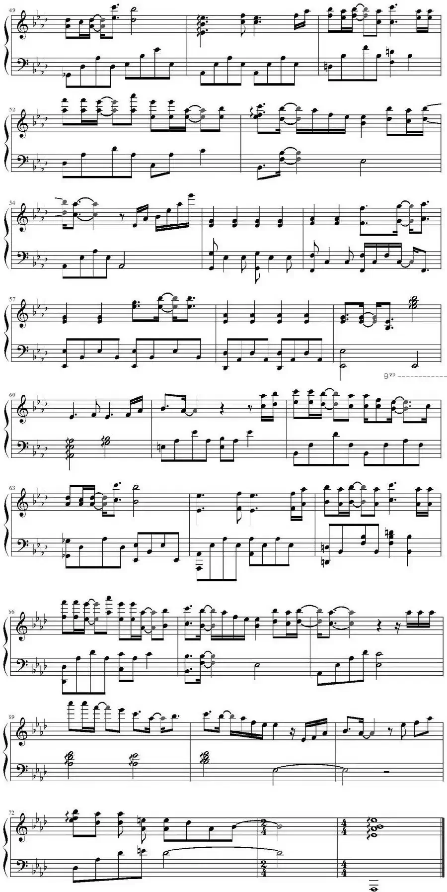 My Sunshine(《何以笙箫默》主题曲、In$how扒谱版)