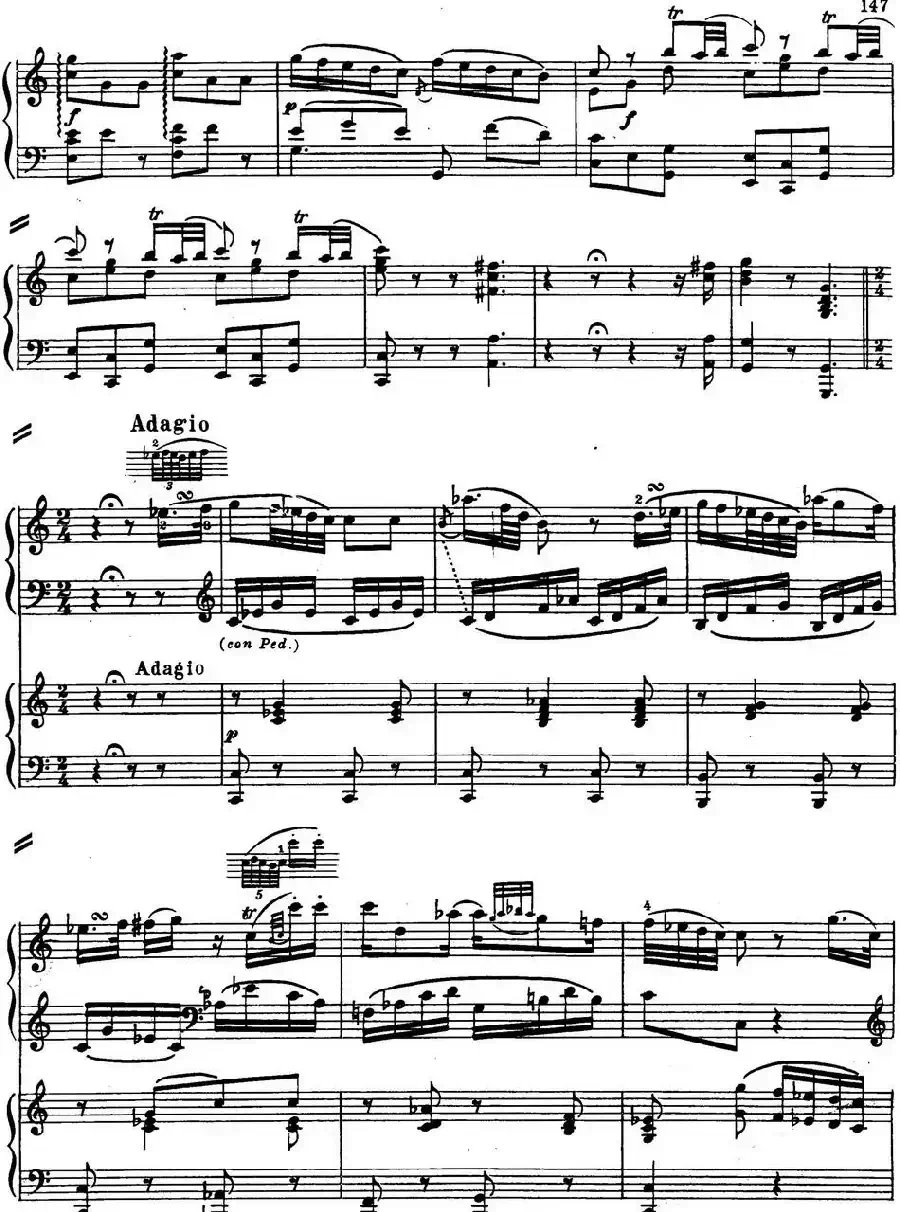 二十八部钢琴协奏曲 No.13（P31-45）