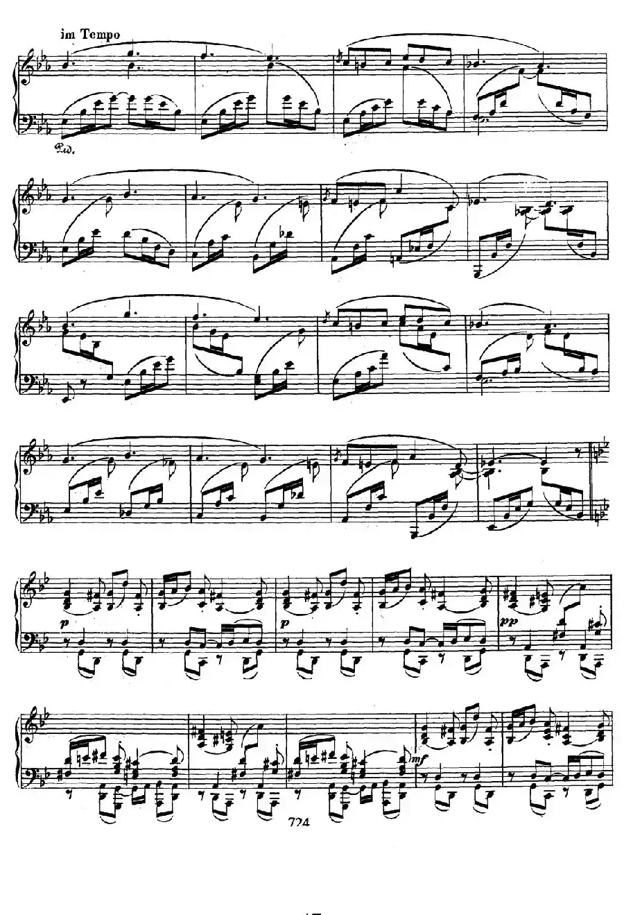 Albumblätter Op.124（纪念册页）（No.16）