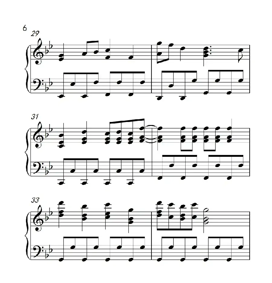 小苹果(《弹吧音教》制谱版)