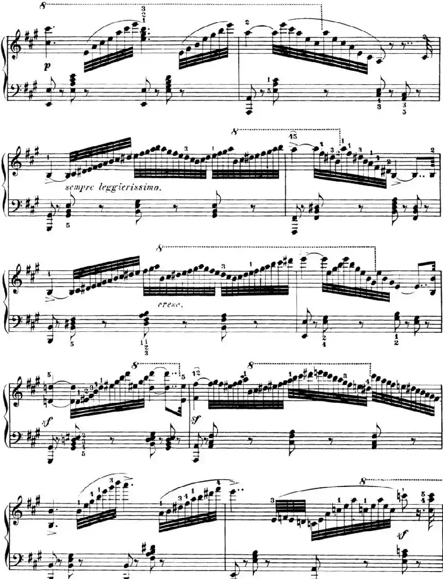 50首车尔尼Op.740钢琴手指灵巧技术练习曲（NO.26）