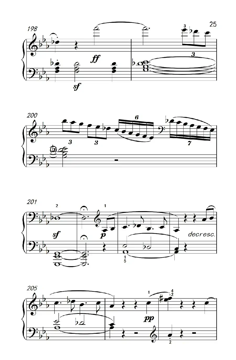 第八钢琴奏鸣曲（悲怆） 快板的回旋曲