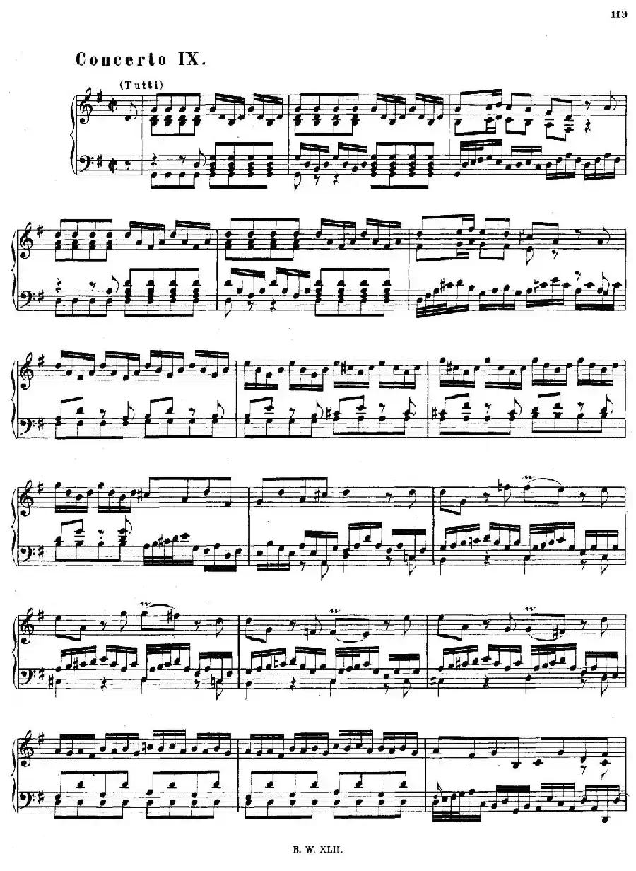 16 Concertos BWV 972-987（十六首为独奏古钢琴而作的协奏曲）（P61——70）