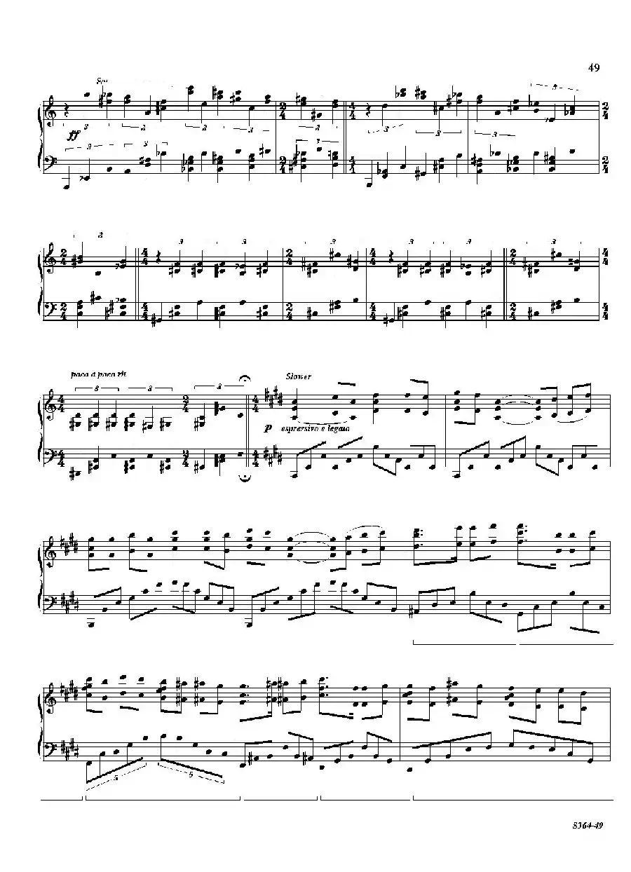 Piano Sonata No.8（第八钢琴奏鸣曲）（3）