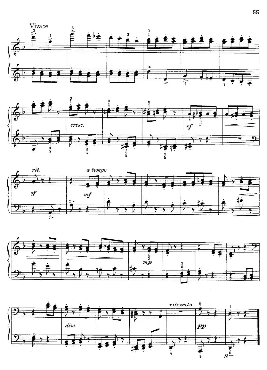 Thirty Pieces For Children Op.27（30首儿童钢琴曲 26—30）