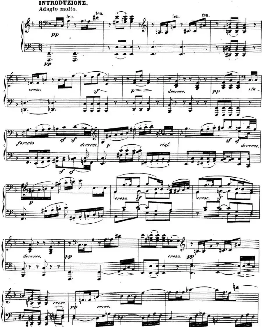 贝多芬钢琴奏鸣曲21 黎明(华尔斯坦) C大调 Op.53 C major