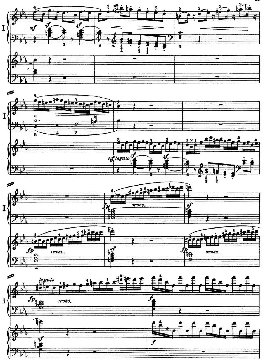 二十八部钢琴协奏曲 No.10（P1-15）