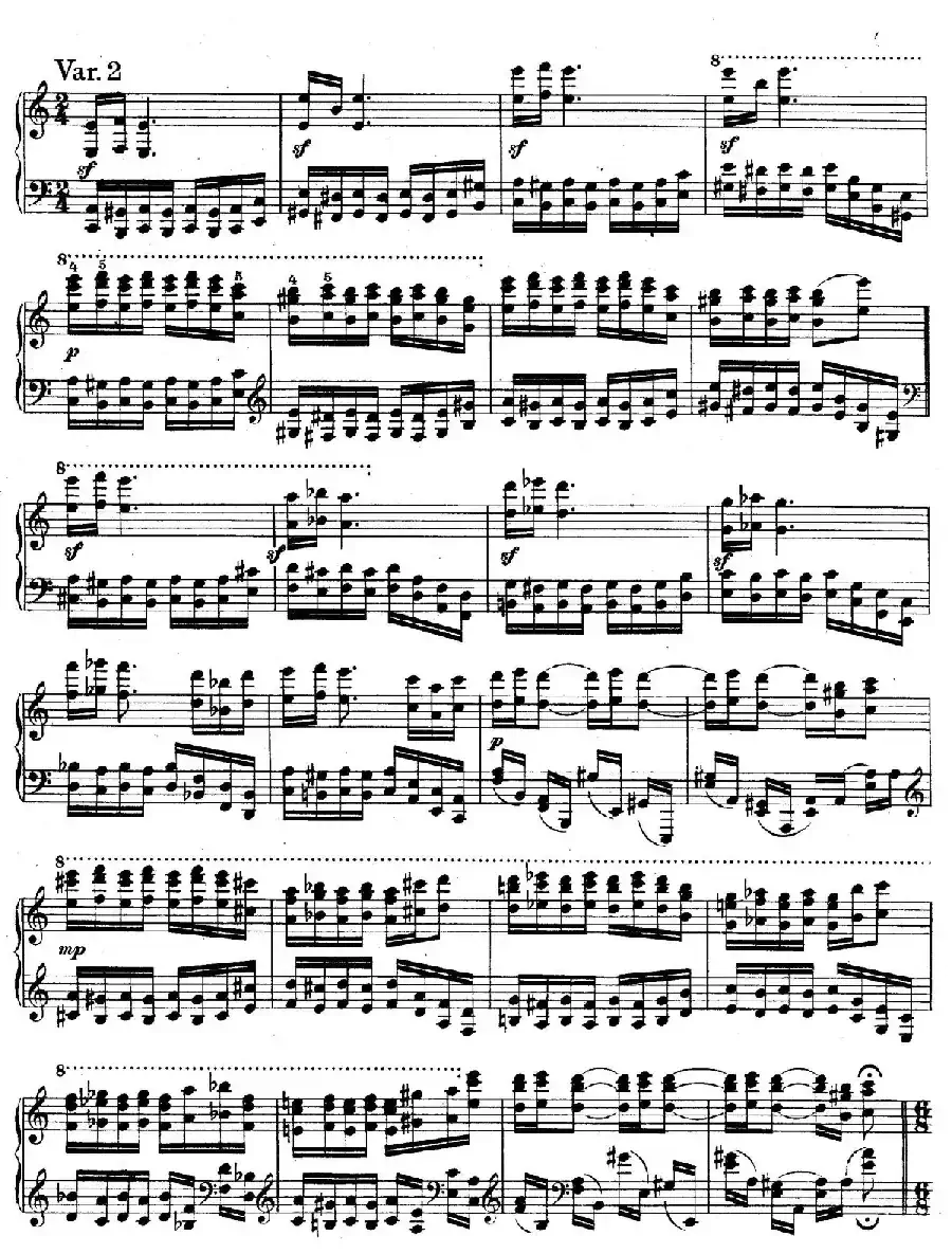 帕格尼尼主题变奏曲（Op.35 Livre1）